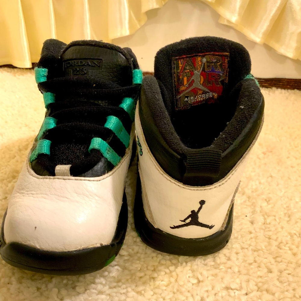 NIKE AIR JORDON COLLECTION 30th GG RETRO CHILDREN LEATHER HI TOP SNEAKERS